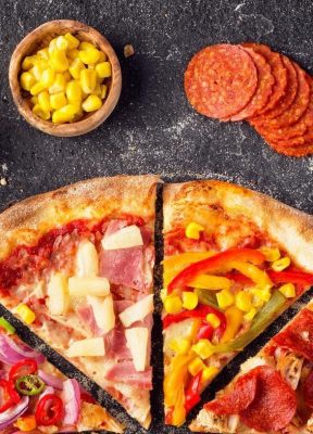 Pizza half